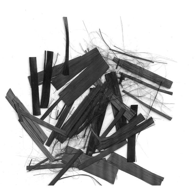 Lange Carbon-Flakes