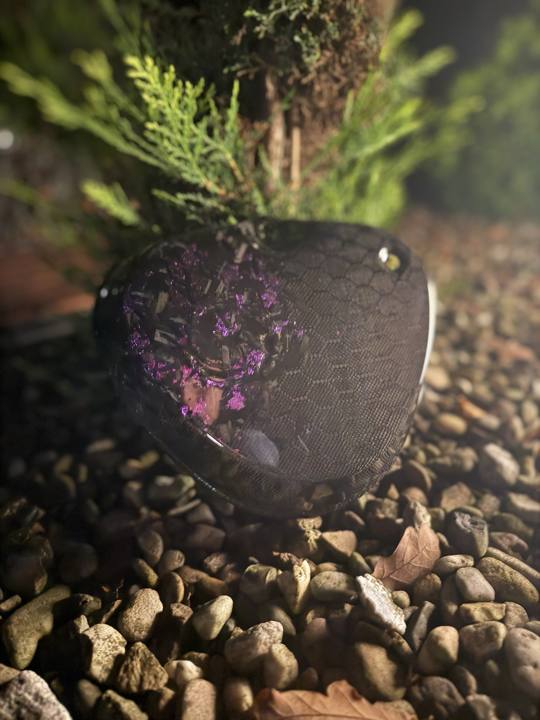 Honeycomb Deckel mit Forged-Ecke in Lila
