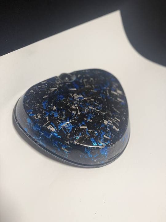 Full Forged Deckel in Blau Metallic